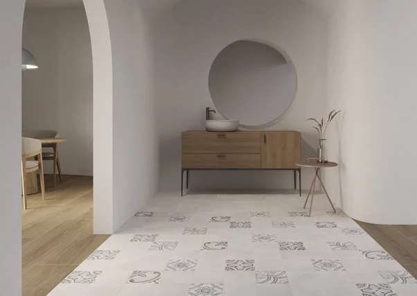 Decor Monza Ivory 20x20 cm