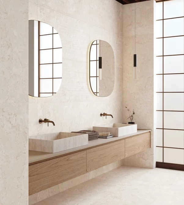 Dlažba Campastone Almond protišmyková 60x120 cm