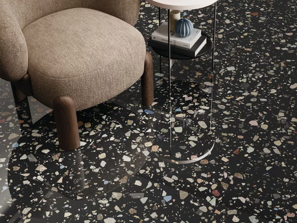 Gemstone Black Pulido 60x120 cm