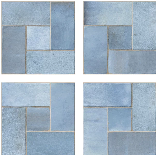 Obklad Deco Artis Blue 16,5x16,5 cm